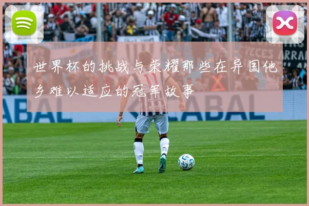 世界杯的挑战与荣耀那些在异国他乡难以适应的冠军故事